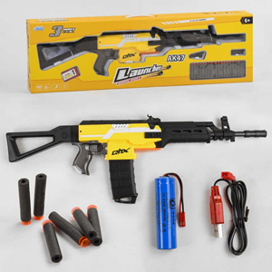 اسباب بازی تفنگ شارژی Lancher مدل AK47 -اسباب بازی تفنگ